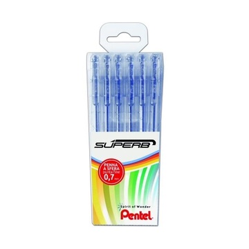 Pentel Superb Nero 6 pezzi