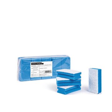 Perfetto 0220C Spugna Rettangolare 10 pz Blu Bianco