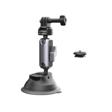 Caplock action camera suction cup mount