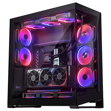 PHANTEKS NV Series NV9 E-ATX, vetro temperato, ARGB - nero