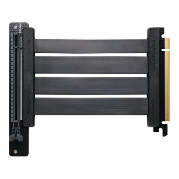 Riser card pci-e 4.0 x16 90 gradi, 15 cm - nero