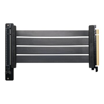 Riser card pci-e 4.0 x16 90 gradi, 22 cm - nero