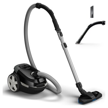 Aspirapolvere Con Sacchetto Philips PowerGo FC8289/09: Classe Energetica AAA, Filtro Antiallergeni, Serbatoio 3L