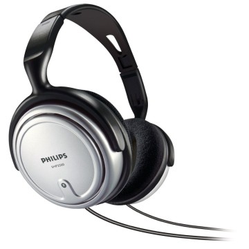 Philips Cuffia con cavo SHP2500 Nero/Silver