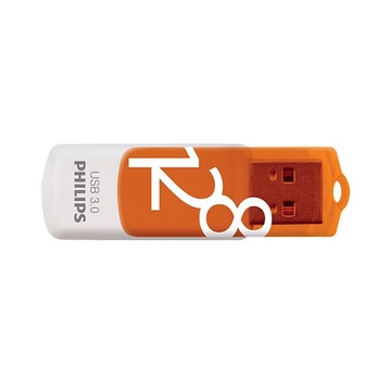 Philips FM12FD00B USB 128 GB USB tipo A 3.2 Gen 1 (3.1 Gen 1) Arancione, Bianco