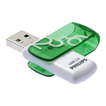 Philips FM25FD00B/00 USB 256 GB USB A 3.2 Gen 1 Verde, Bianco