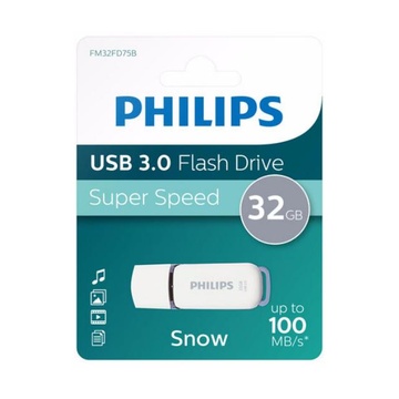 Philips FM32FD75B USB 32 GB USB tipo A 3.2 Gen 1 (3.1 Gen 1) Bianco