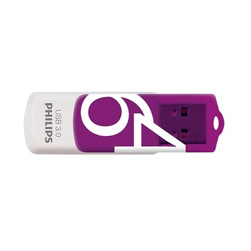 Philips FM64FD00B USB 64 GB USB A 3.2 Gen 1 (3.1 Gen 1) Porpora, Bianco