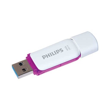 Philips FM64FD75B USB 64 GB USB tipo A 3.2 Gen 1 (3.1 Gen 1) Porpora, Bianco