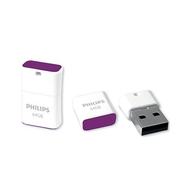 Fm64fd85b/00 unità flash usb 64 gb usb tipo a 2.0 viola, bianco