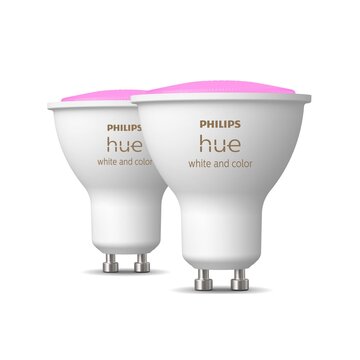 Philips Hue White and Color ambiance GU10 - confezione da 2