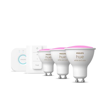 Philips Hue White and Color ambiance Starter kit GU10