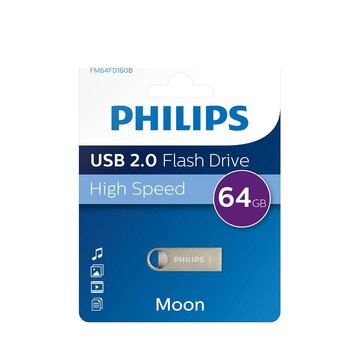 Philips Moon Edition 2.0 64 GB USB A Argento