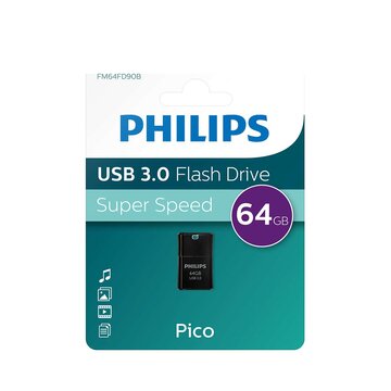 Philips Pico Edition 3.0 64 GB USB A Nero