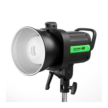 Indra 500lc - ttl studio light and battery pack kit eu