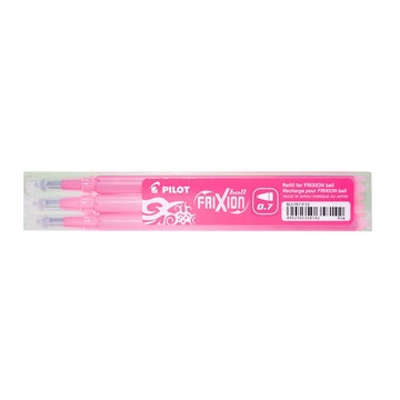 Pilot FriXion ricaricatore di penna 3 pezzi Rosa