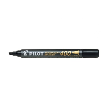 Pilot Permanent Marker 400 evidenziatore 1 pezzo Nero Punta smussata