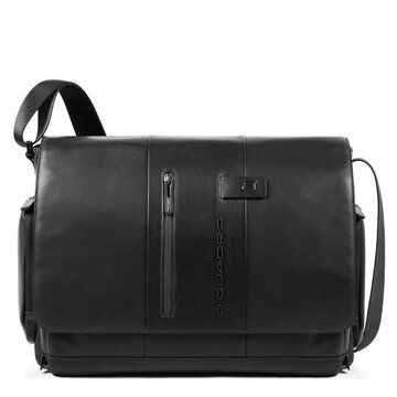 Ca1592ub00n borsa da corriere pelle nero unisex