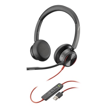 Plantronics POLY Blackwire 8225 Cuffia Nero