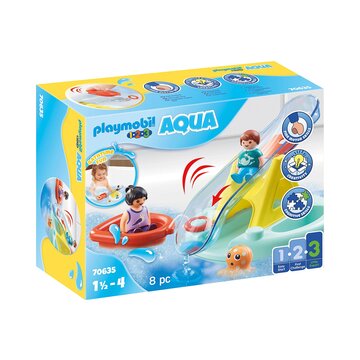 Playmobil 1.2.3 70635 giocattolo per il bagno Set da gioco per vasca Multicolore