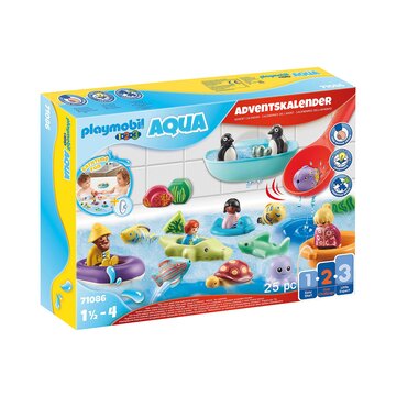 Playmobil 1.2.3 71086 giocattolo per il bagno Set da gioco per vasca Multicolore