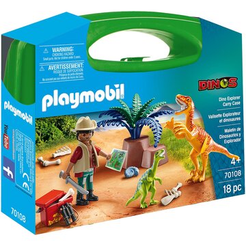 Playmobil Dinos 70108 set di action figure giocattolo