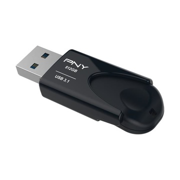 PNY Attache 4 Unità flash USB 512 GB USB A 3.2 Gen 1 Nero