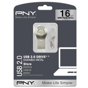 PNY Attaché i 16GB USB 2.0 Tipo-A Oro