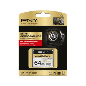 PNY 64GB CF Elite Performance 120MB/s