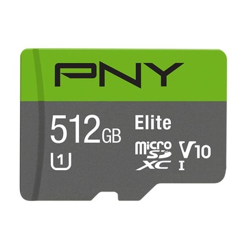 PNY Elite 512 GB MicroSDXC Classe 10 UHS-I