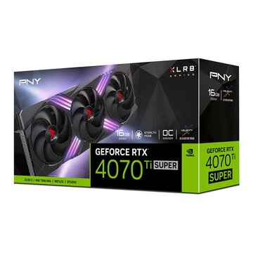 Geforce rtx™ 4070ti super 16gb xlr8 gaming verto triple fan overclocked edition dlss 3