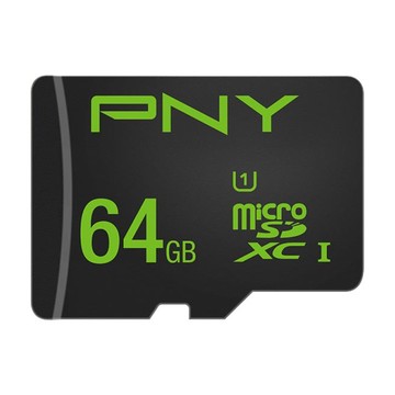 PNY 64GB MicroSDHC High Performance 100MB/s con adattatore SD