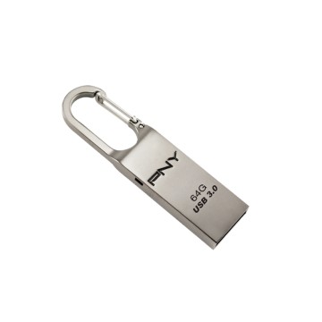 PNY Loop Attaché 3.0 64GB USB 3.0 Tipo-A Argento