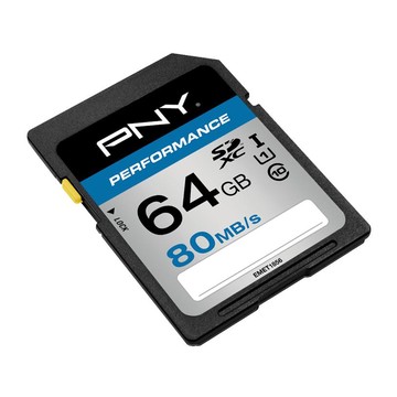 PNY SDHC 64GB Performance 80MB/s