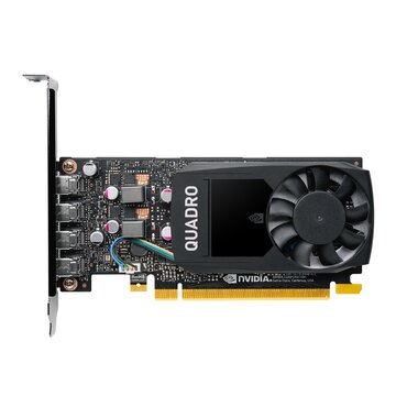 PNY VCQP1000V2-SB scheda video NVIDIA Quadro P1000 V2 4 GB GDDR5