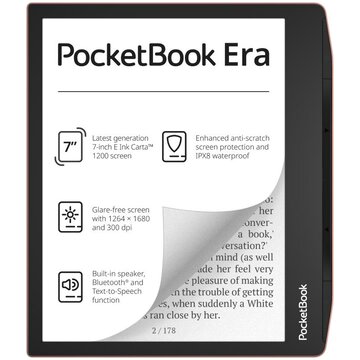 PocketBook Era Stardust lettore e-book Touch screen 16 GB Nero, Rame