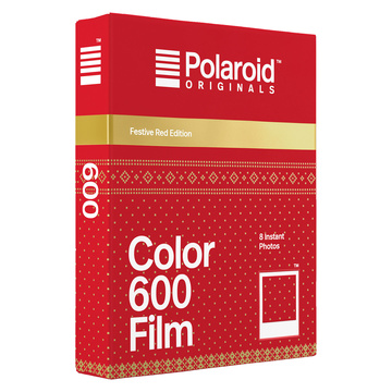 Polaroid Color Film for 600 Festive Red