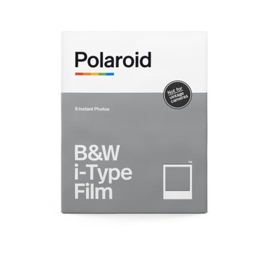 Polaroid Originals B&W i‑Type Film pellicola per istantanee 107 x 88 mm 8 pezzo(i)