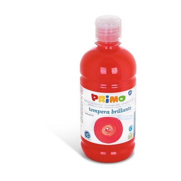 Primo 202BR500300 colore a tempera Rosso 500 ml Bottiglia