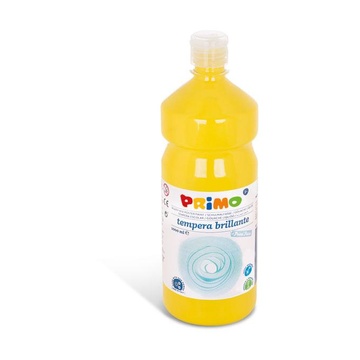 Primo 204BR1000201 colore a tempera Giallo 1000 ml Bottiglia