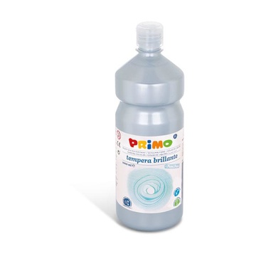 Primo 204BR1000910 colore a tempera Argento 1000 ml Bottiglia