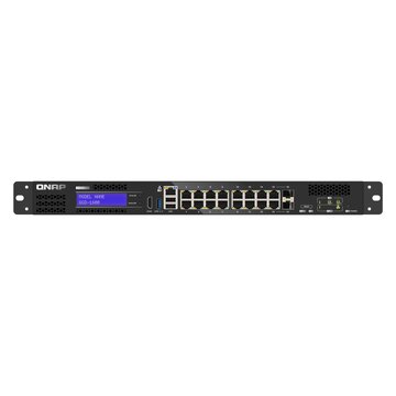 Qgd-1600 gestito gigabit ethernet (10/100/1000) 1u nero, grigio