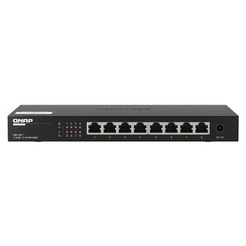 Qsw-1108-8t switch di rete non gestito 2.5g ethernet (100/1000/2500) nero