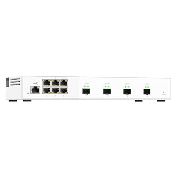 Qsw-m2106-4s switch di rete gestito l2 2.5g ethernet (100/1000/2500) bianco