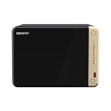 QNAP TS-664 NAS Tower Collegamento ethernet LAN Nero N5095