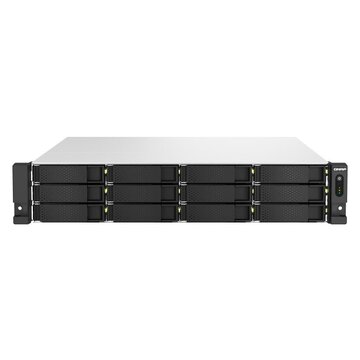 Ts-h1887xu-rp nas armadio (2u) collegamento ethernet lan nero, bianco e-2334