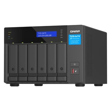 QNAP TVS-h674 NAS Tower Collegamento ethernet LAN Nero i3-12100