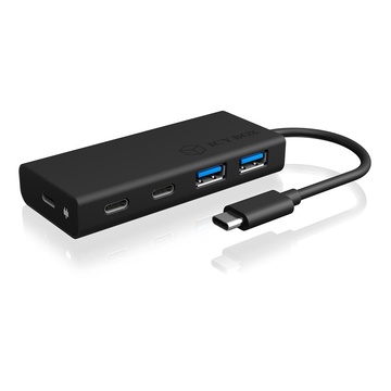 Ib-hub1426-cpd hub di interfaccia usb 3.2 gen 1 (3.1 gen 1) type-c 5000 mbit/s nero