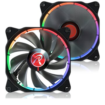 Aura 12 rgb case per computer ventilatore 12 cm nero 1 pz