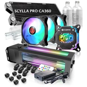 Scylla pro ca360 processore kit di raffreddamento a liquido multicolore